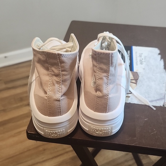 Converse Women's High-Top Sneakers - Light Gray - Picture 11 of 13